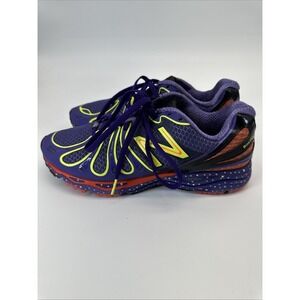 New Balance 890v3 Boston Marathon Sneakers Womens Purple Glow in Dark Shoes 8.5